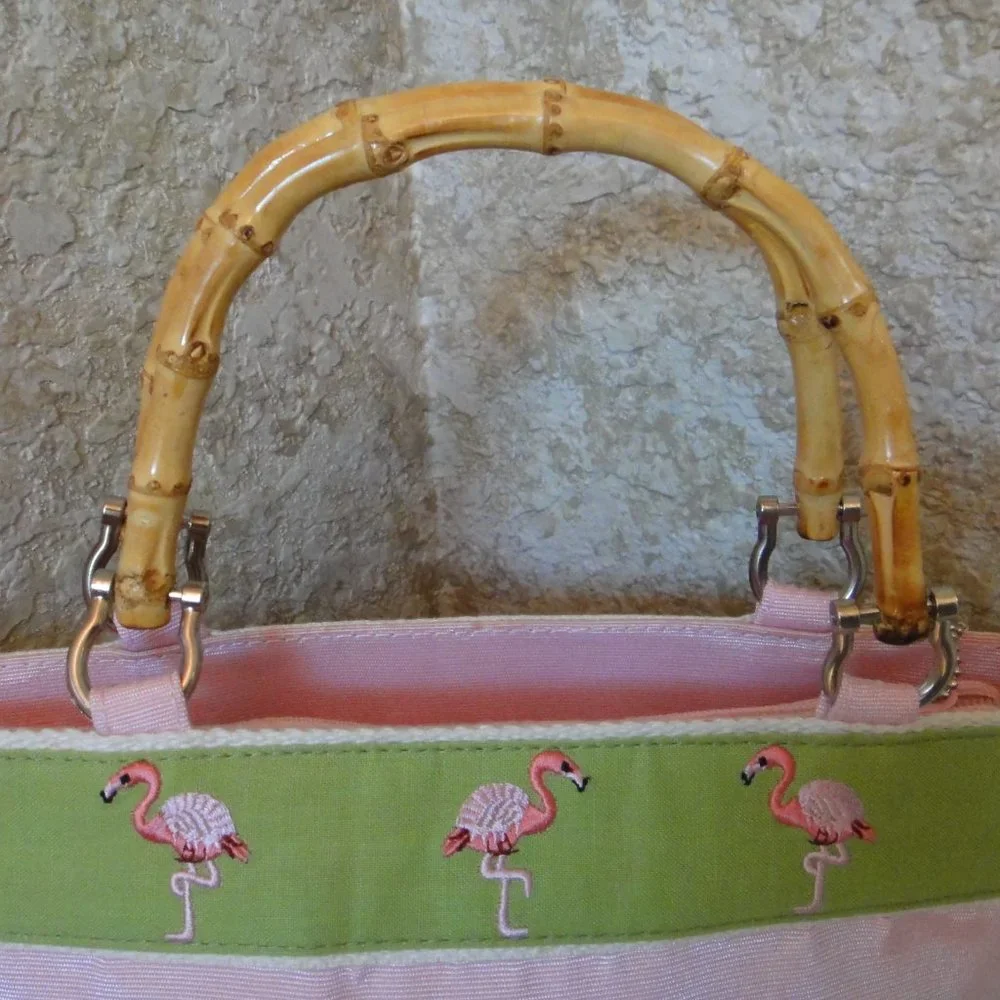 Lime & Pink Bamboo Handle - Picture 3 of 10